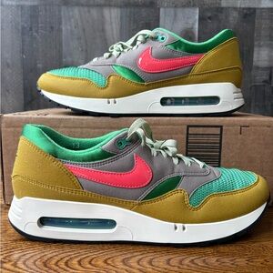 Nike Air Max 1 '86 Premium Powerwall BRS Classic Green Mens Sz 13 HF0551 300 New